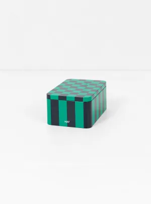 Tin Container S Green/Dark Blue