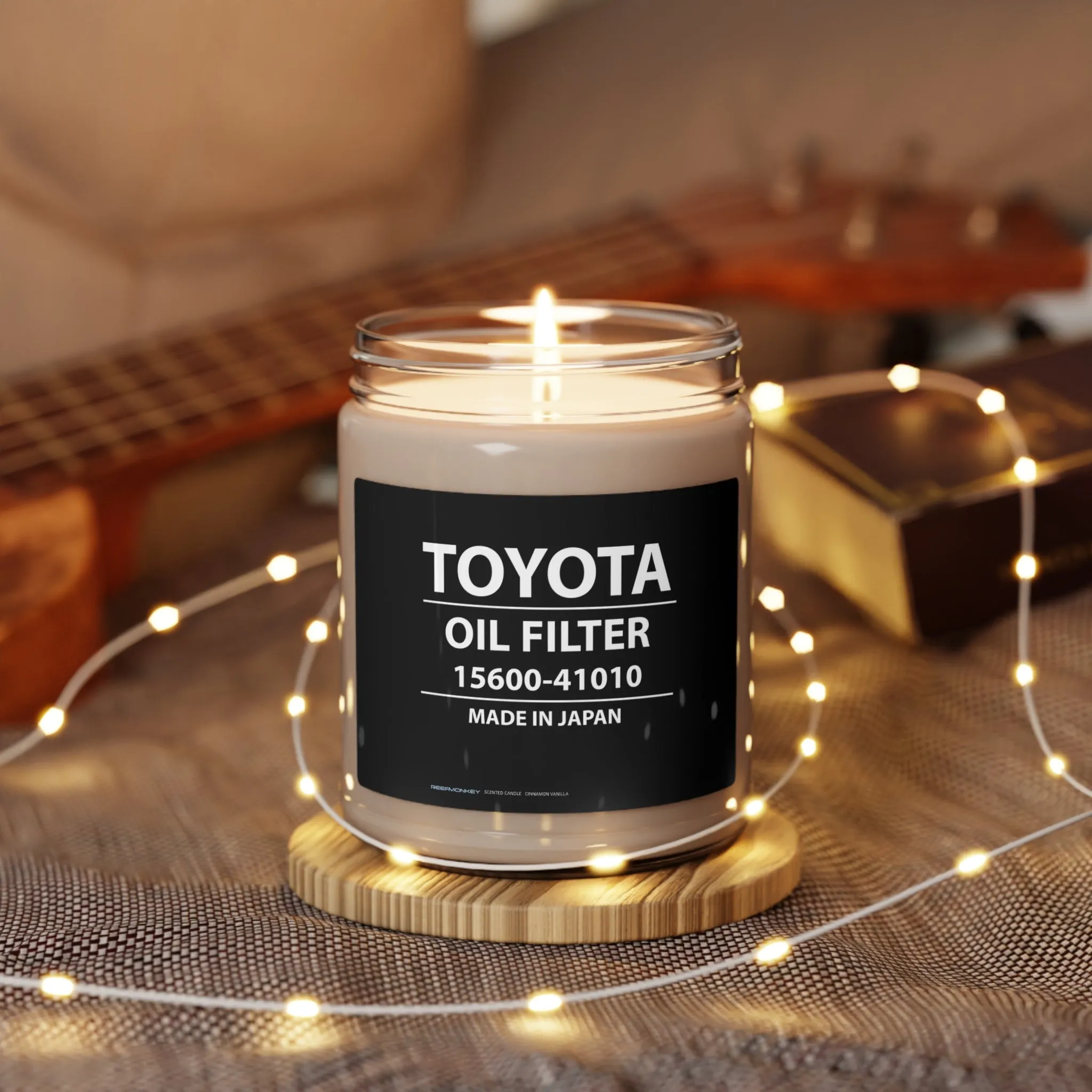 TOYOTA Oil Filter Scented Candle Gift for Toyota Fans Toyota Gift