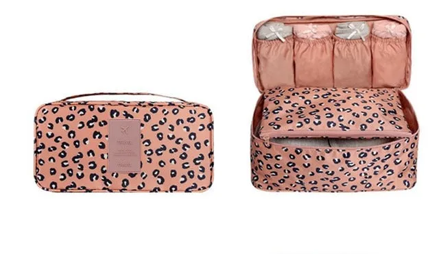 Travel Lingerie Organizer & Makeup Bag