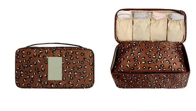 Travel Lingerie Organizer & Makeup Bag