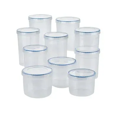 Twist Food Storage Container Set, 20-Piece