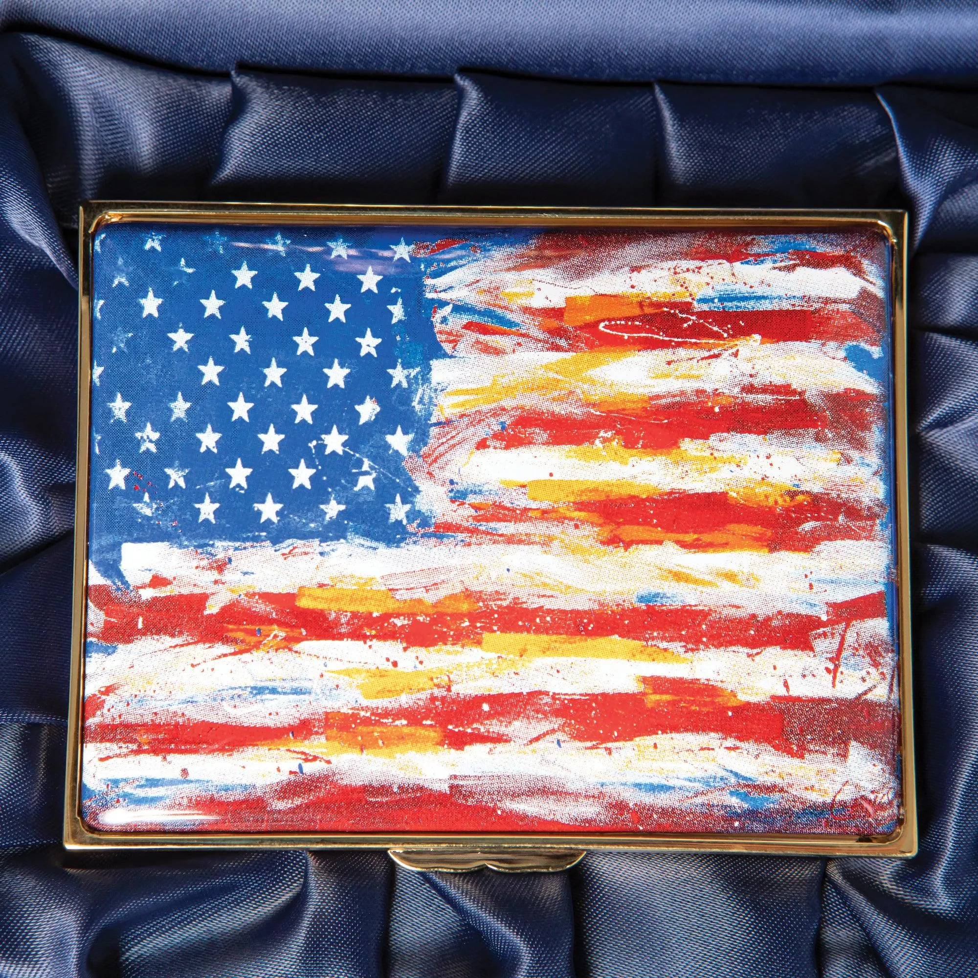 USA Enamel Box