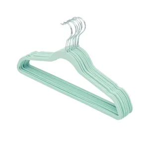 Velvet Hanger, (Pack of 10), Mint