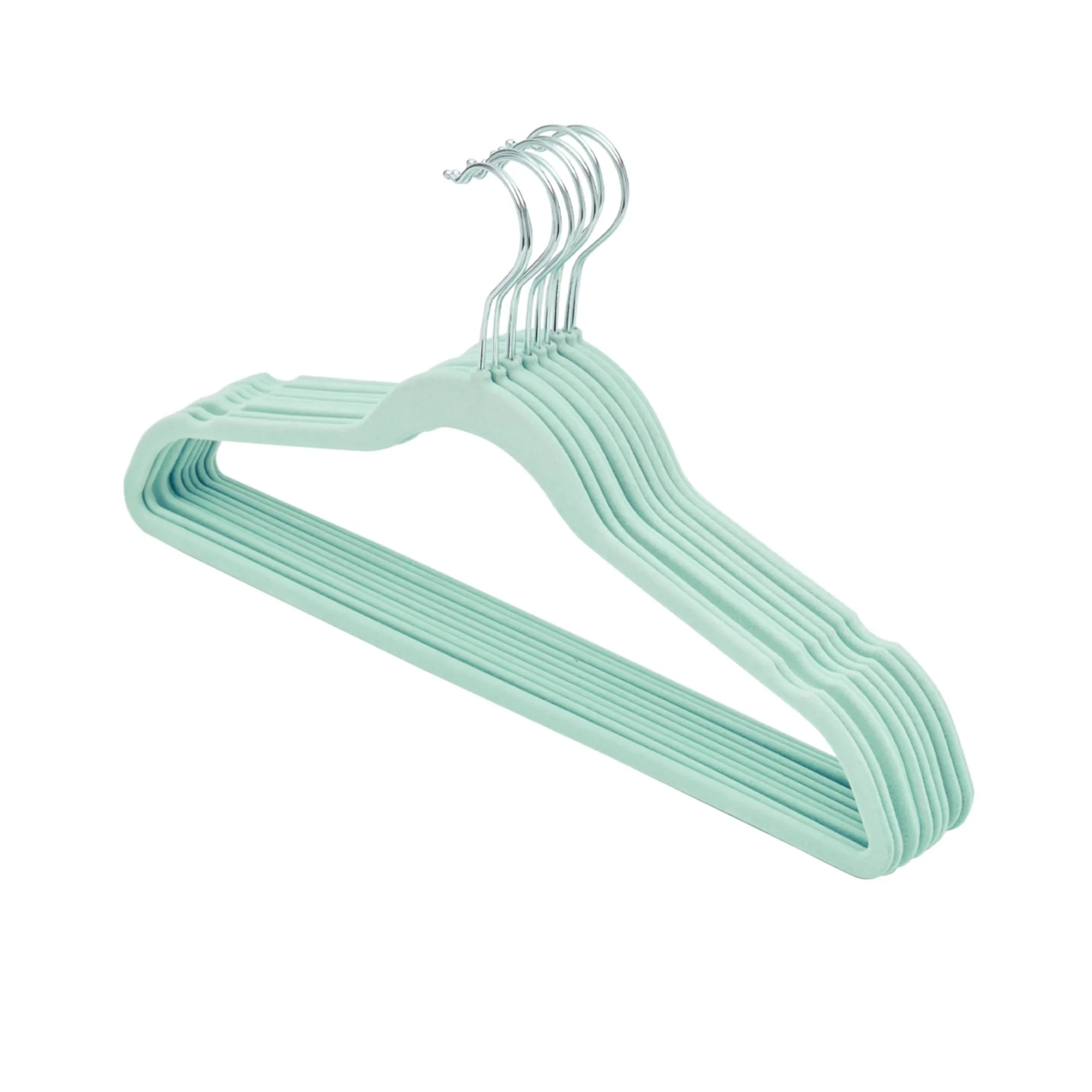 Velvet Hanger, (Pack of 10), Mint