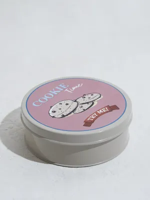 Westside Home Multicolour Circular Cookies Container