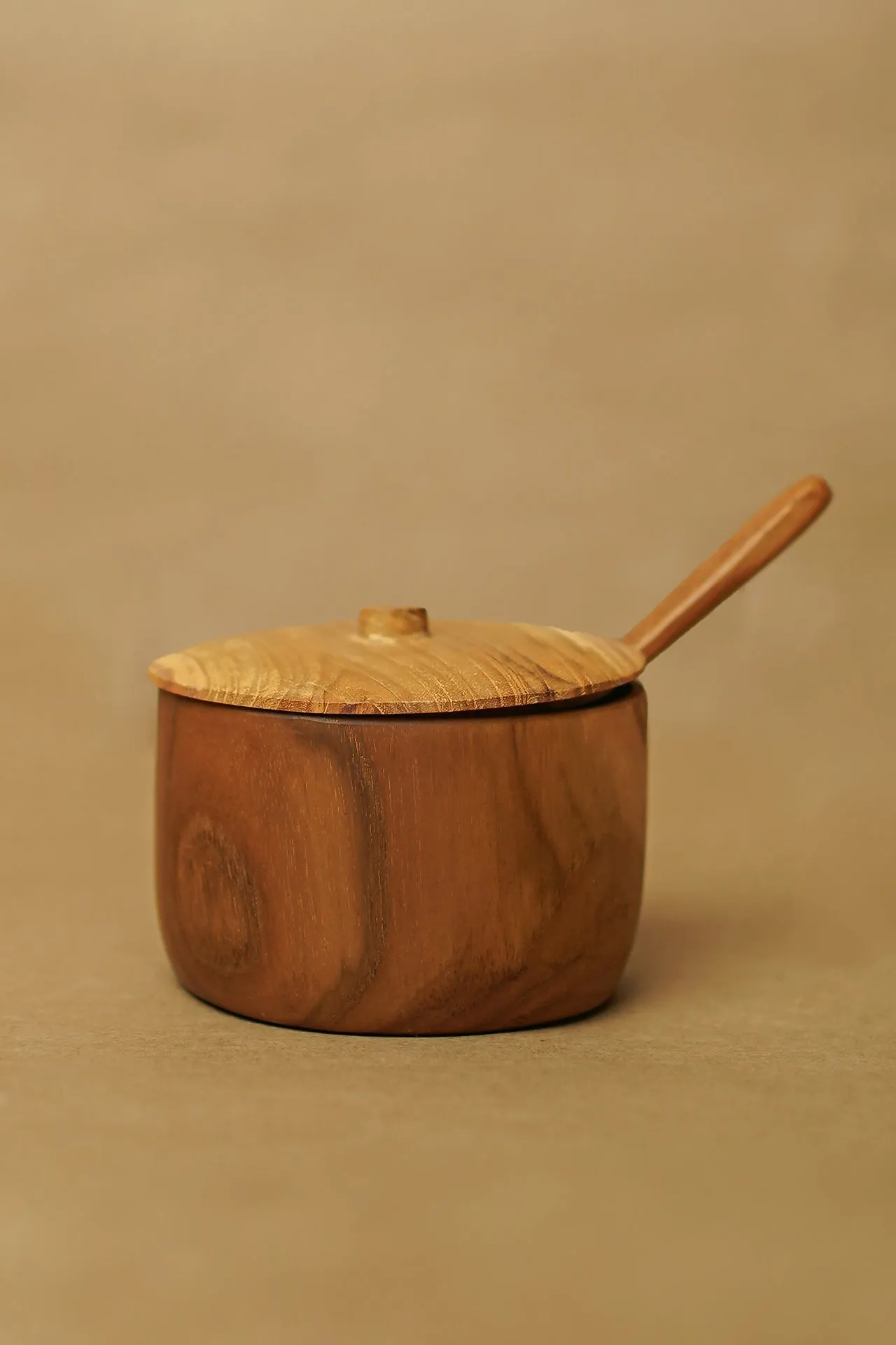 Wooden Spice Jar