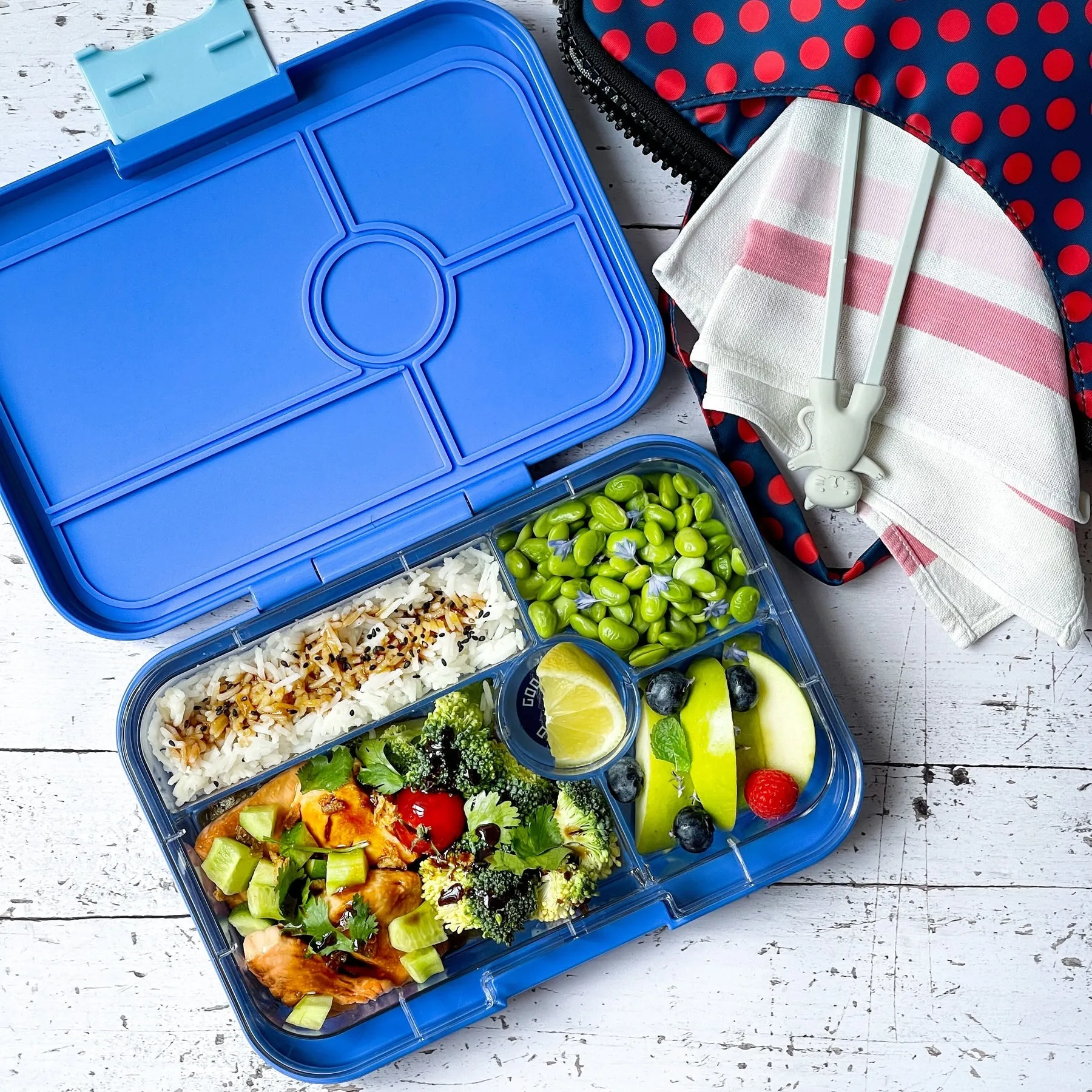 Yumbox Tapas 5 Comp | True Blue - Space